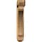 Ekena Millwork Legacy Arts and Crafts Smooth Bracket w/ Offset Brace, Western Red Cedar, 5 1/2"W x 30"D x 30"H BKT0604X30X30LEC03SWR - alternate 4
